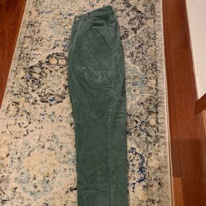 Pacsun Green corduroy pants